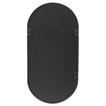 120cm Nova Oval Aluminium Wall Mirror